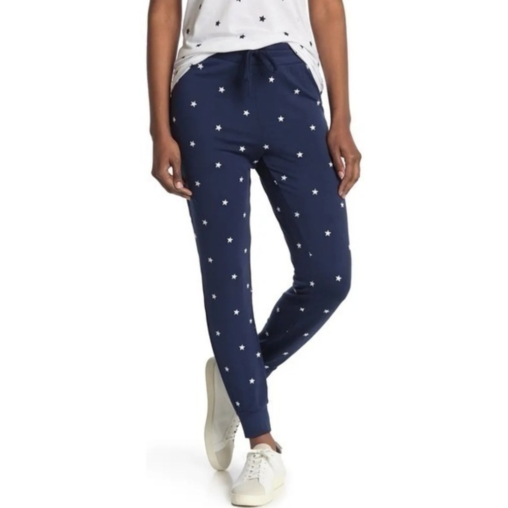 Splendid Embroidered Star Joggers